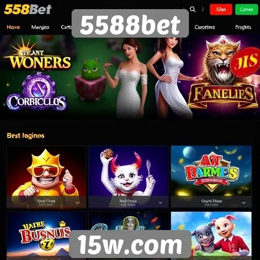 Avaliação do catálogo de jogos da 5588bet