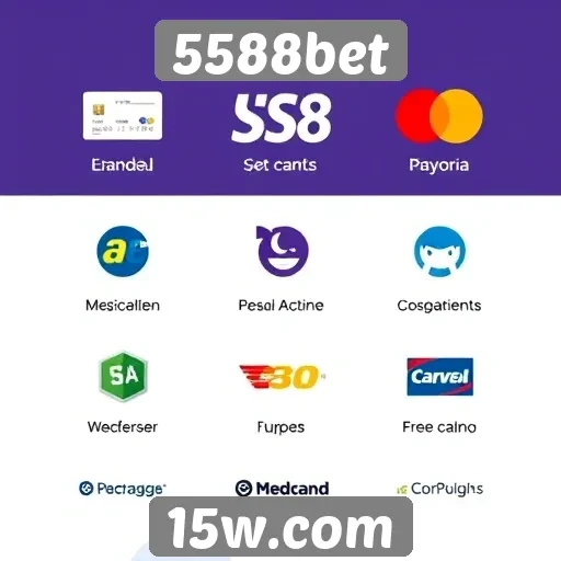 Métodos de pagamento aceitos pelo 5588bet